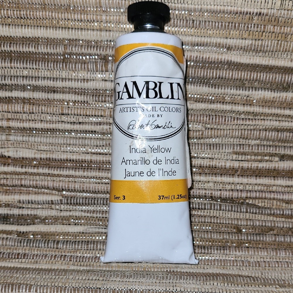 India Yellow Oil Paint